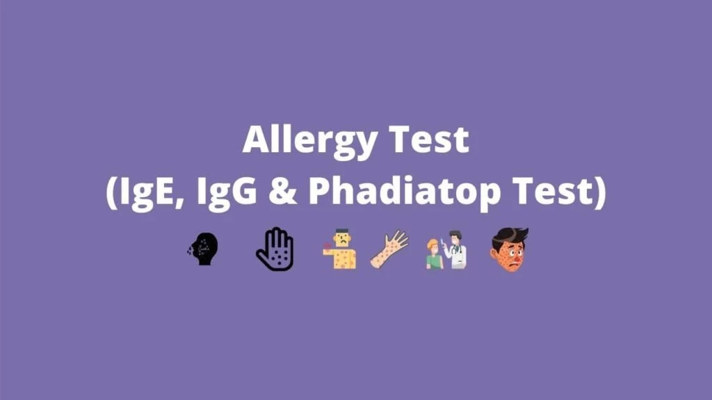 allergy test