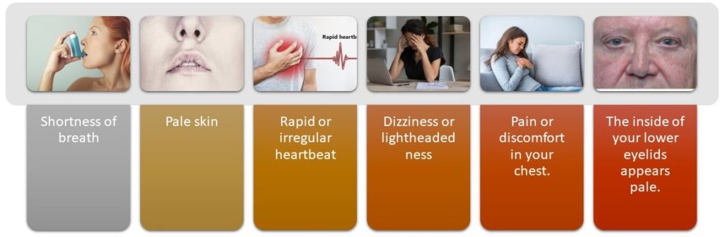 Symptoms of Low Hemoglobin